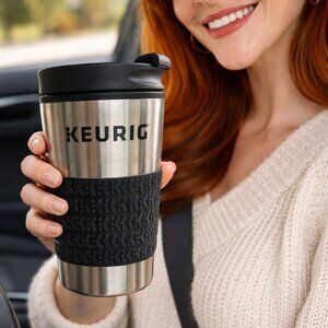 Keurig Stainless Steel Travel Mug. Keeps Your Beverage Hot For Hours.